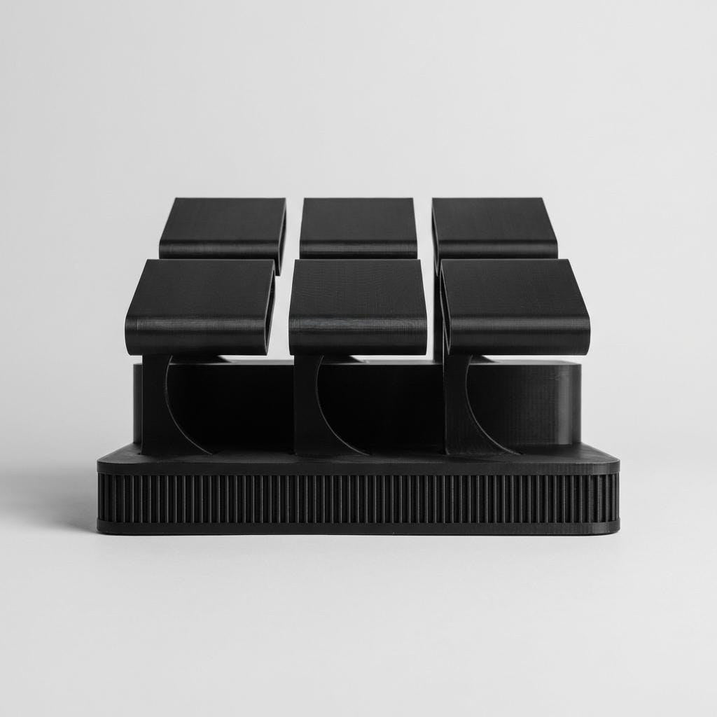 Display Rack Summit watch display stand in Graphite