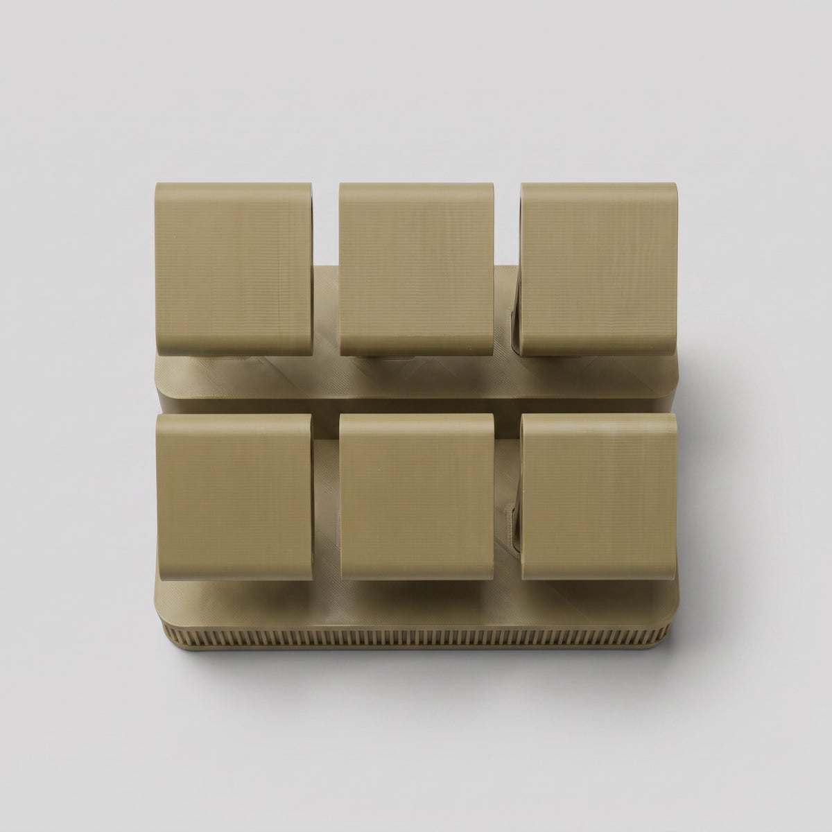 Display Rack Summit watch display stand in Olive