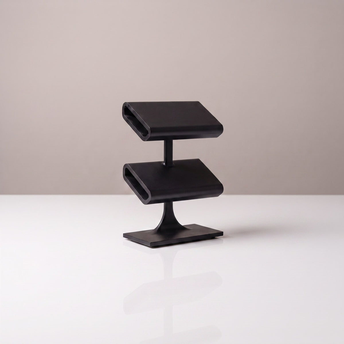 Quatro watch display stand in Graphite, empty