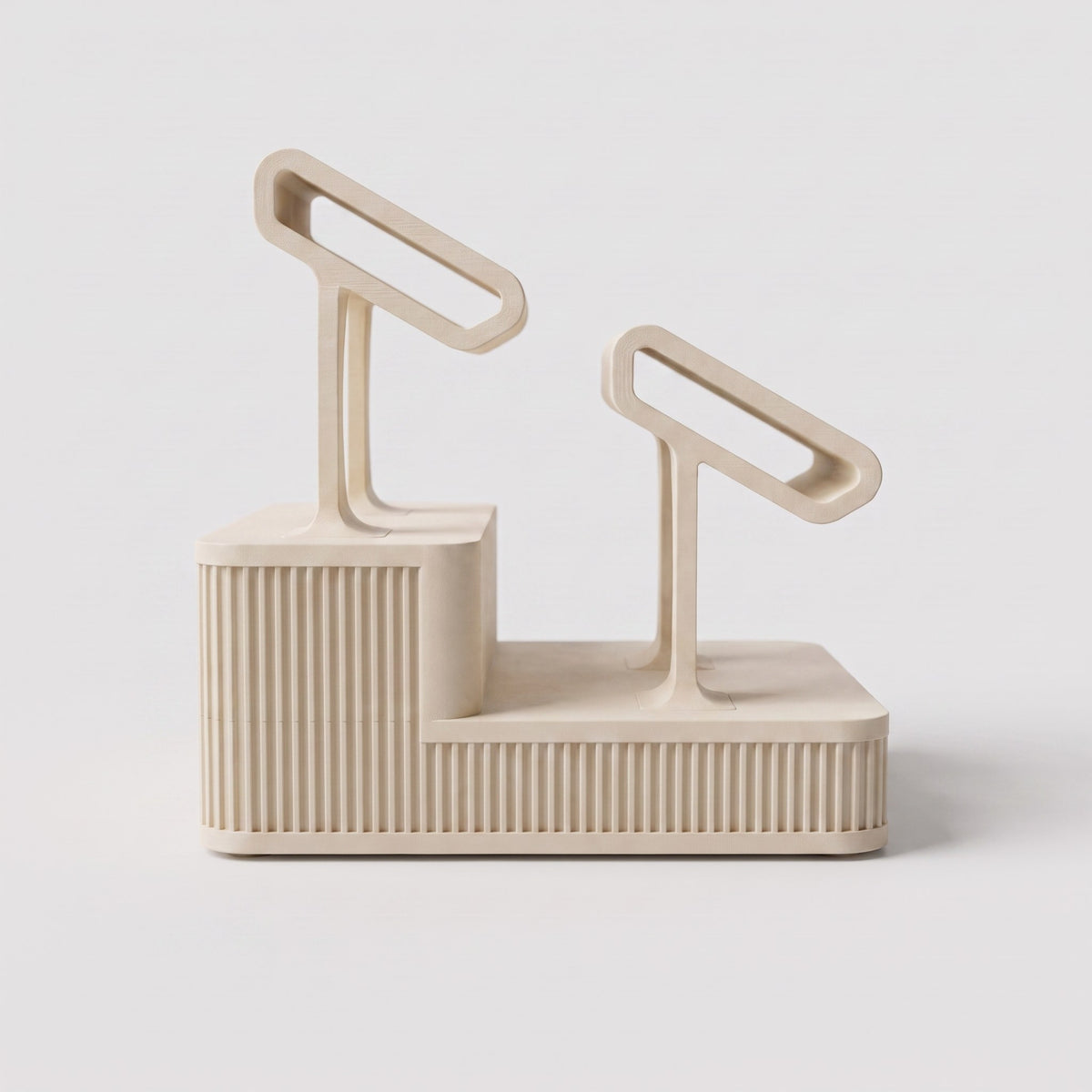 Display Rack Four watch display stand in Sand