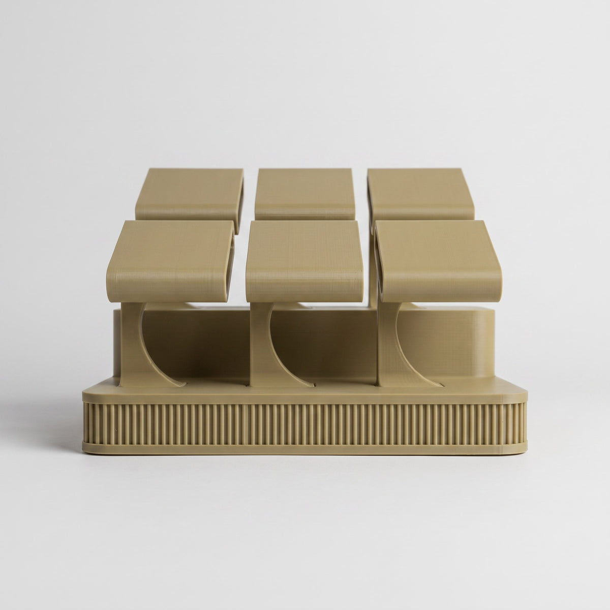 Display Rack Summit watch display stand in Olive